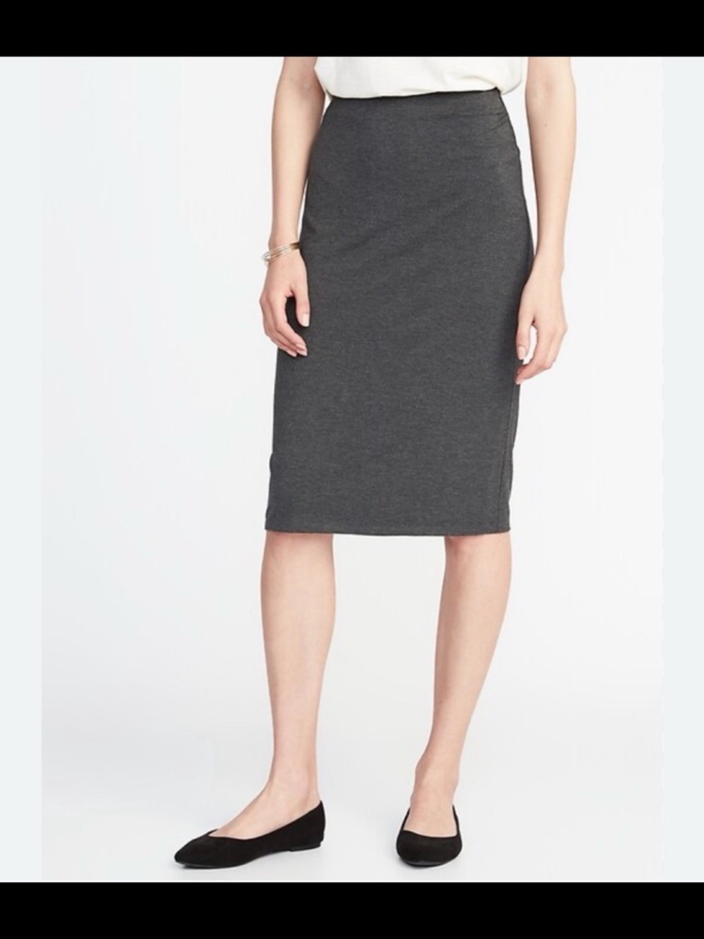 NWT Gray Pencil Skirt
